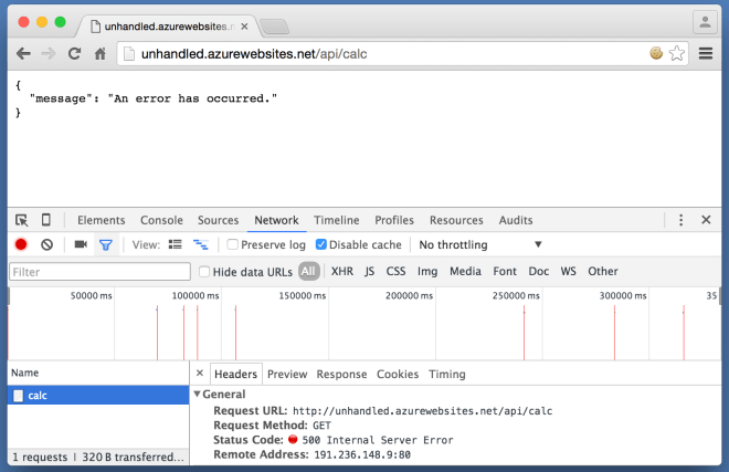 HTTP 500 Internal Server Error
